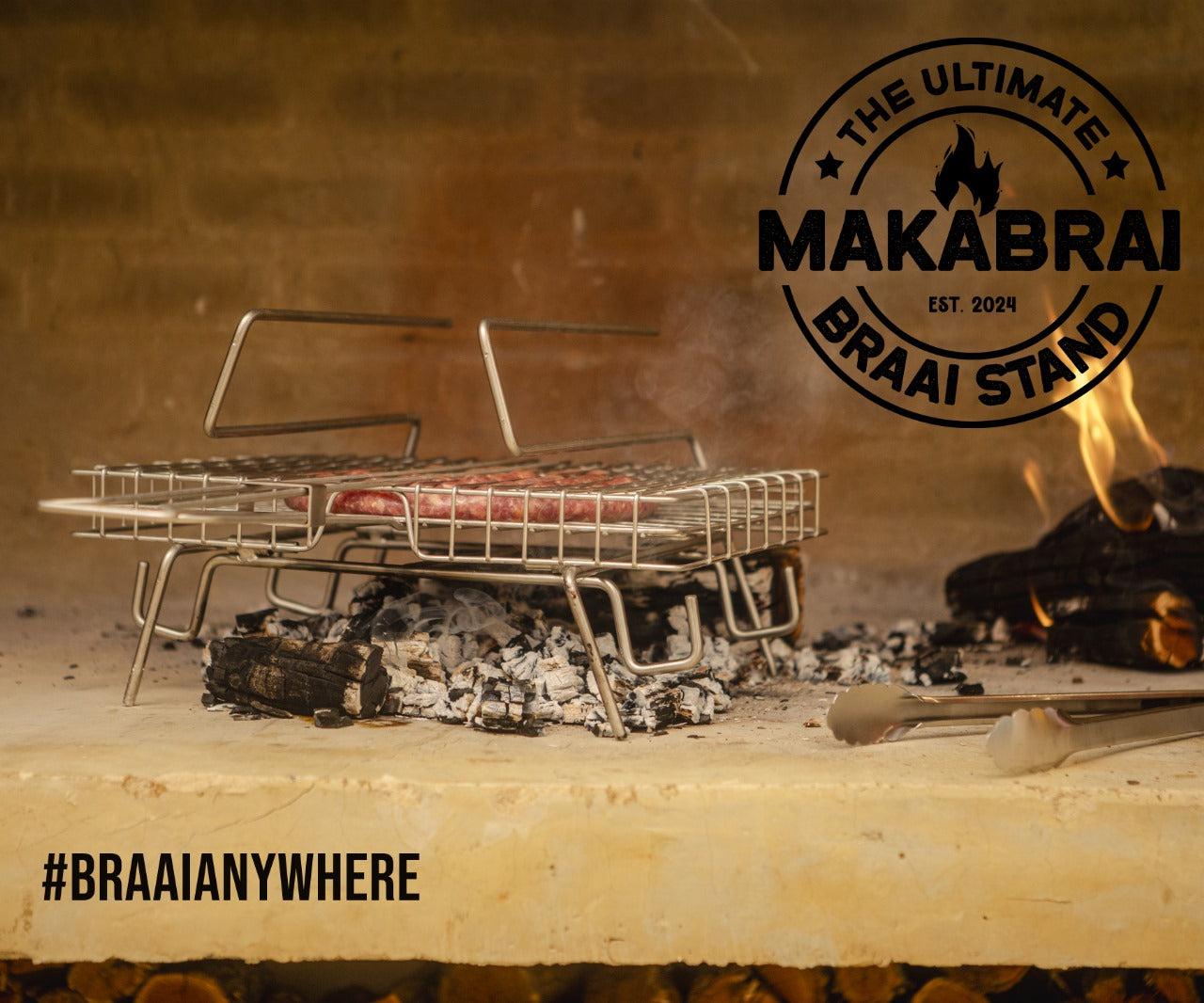 Makabrai All-in-One Braai Stand