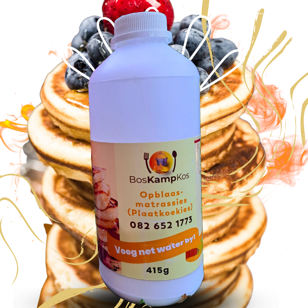 Opblaas-matrassies (Pre-mixed Plaatkoekie Mix)