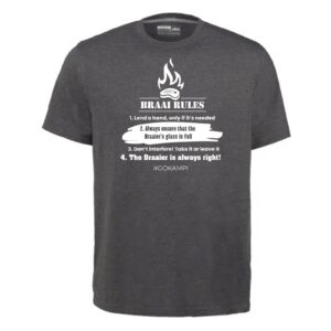 "Braai Rules" T-shirt
