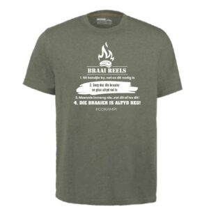 "Braai Reëls" T-shirt