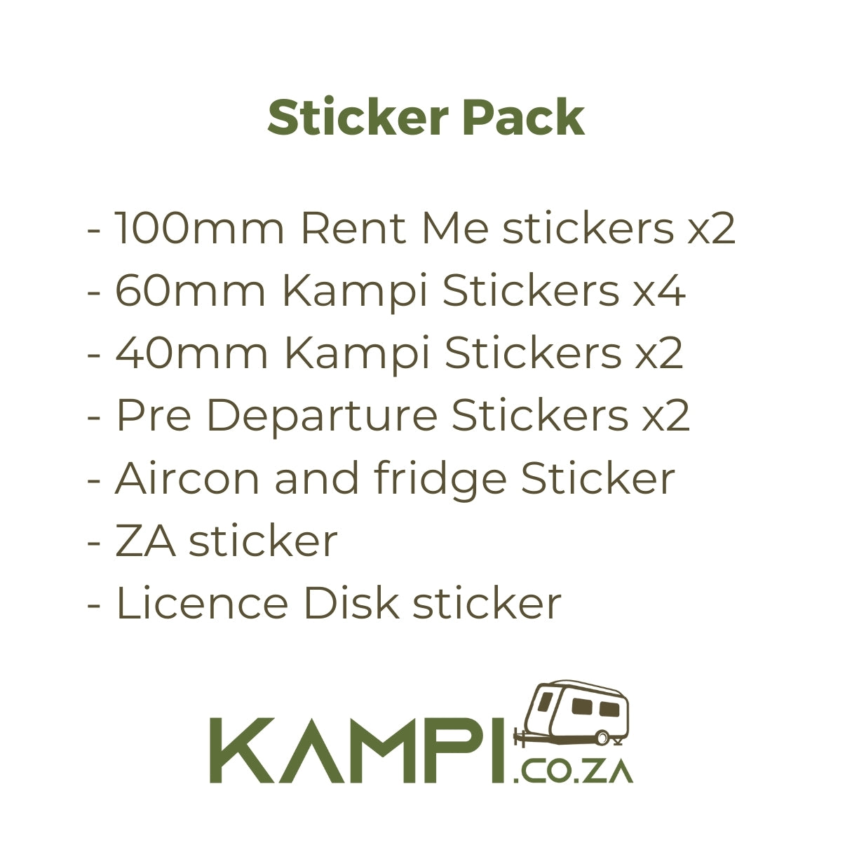 Kampi Sticker Pack