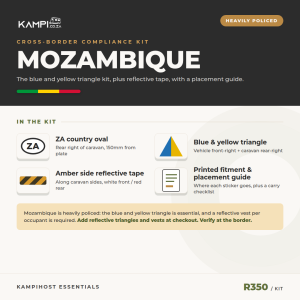 Mozambique Cross-Border Sticker Kit for Caravans & Trailers