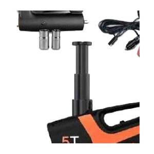 Lumeno 12V electric 5 tonne jack from the roadside jack, wrench and inflation kit